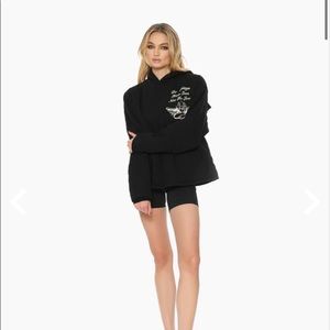 Boys Lie Quilted Hoodie